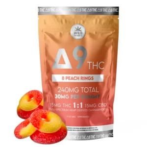 Wild Orchard Delta 9 Peach Rings